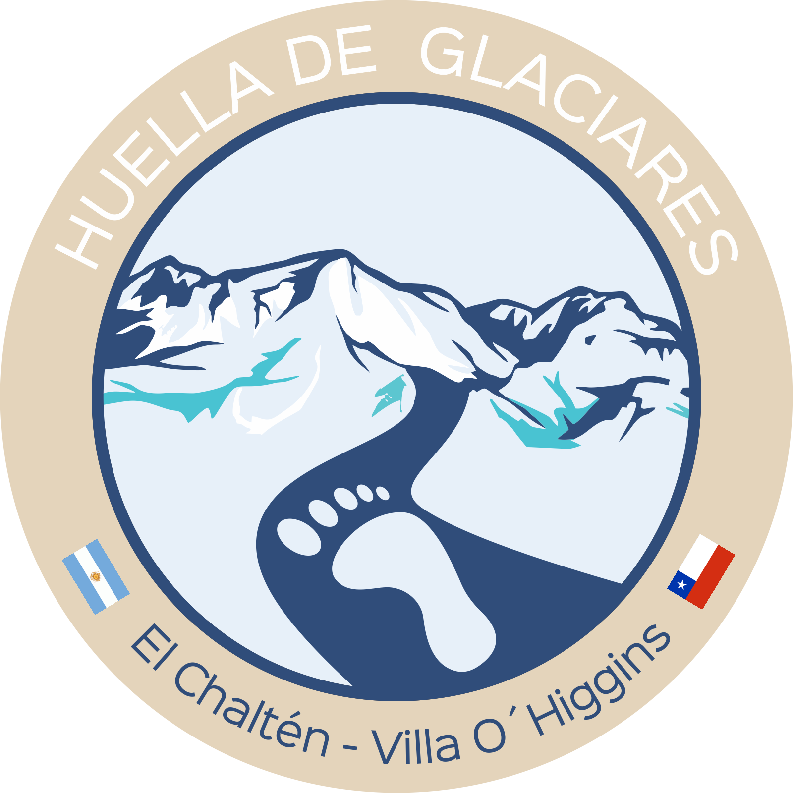 Huella de Glaciares LOGO